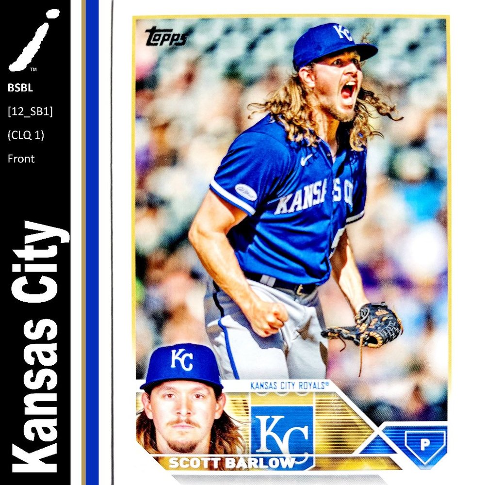 Kansas City Royals (Scott Barlow) - BSBL [12_SB1]